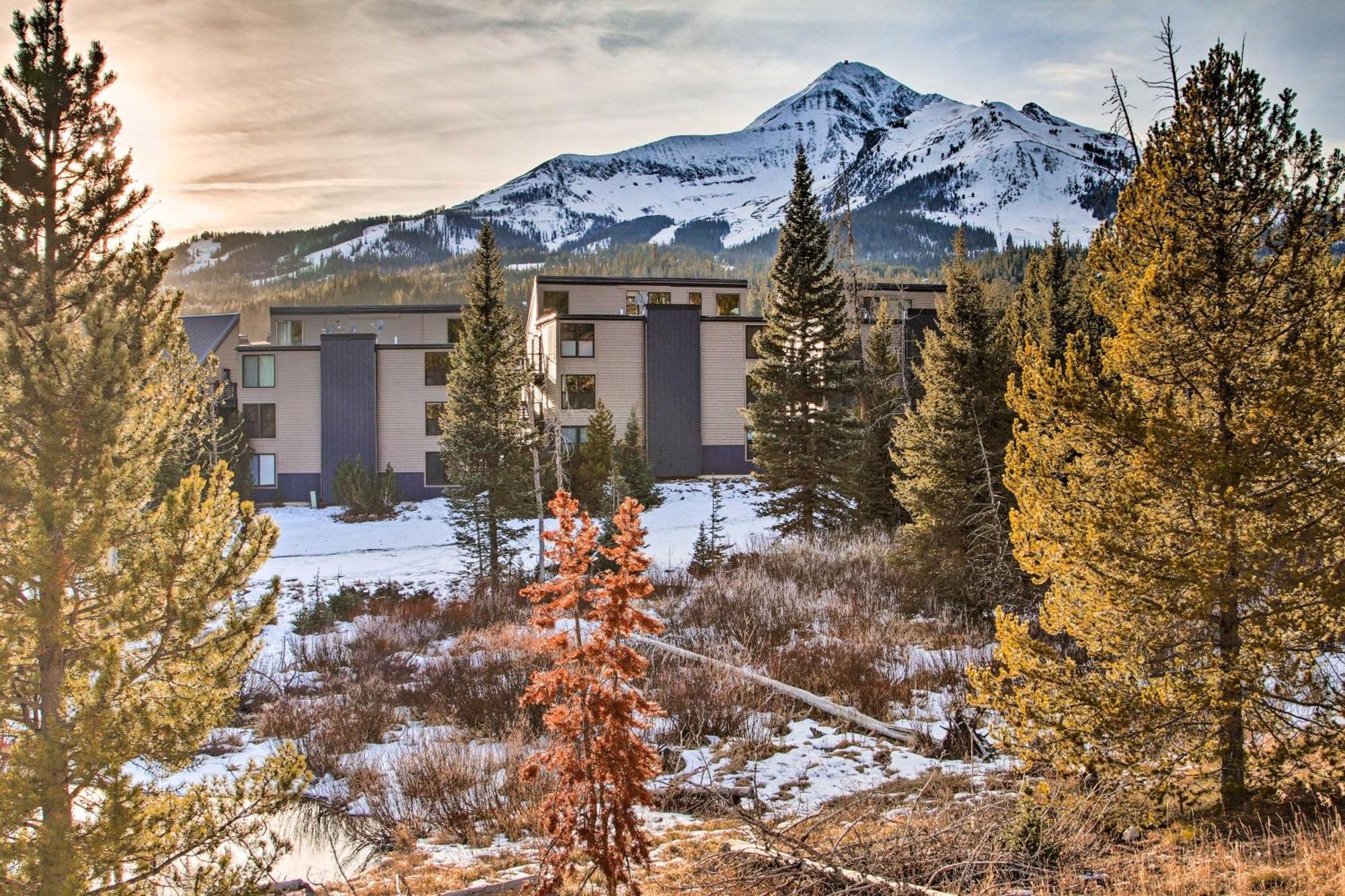 Cozy Big Sky Studio About 1 Mile To Mtn Village! Eksteriør billede